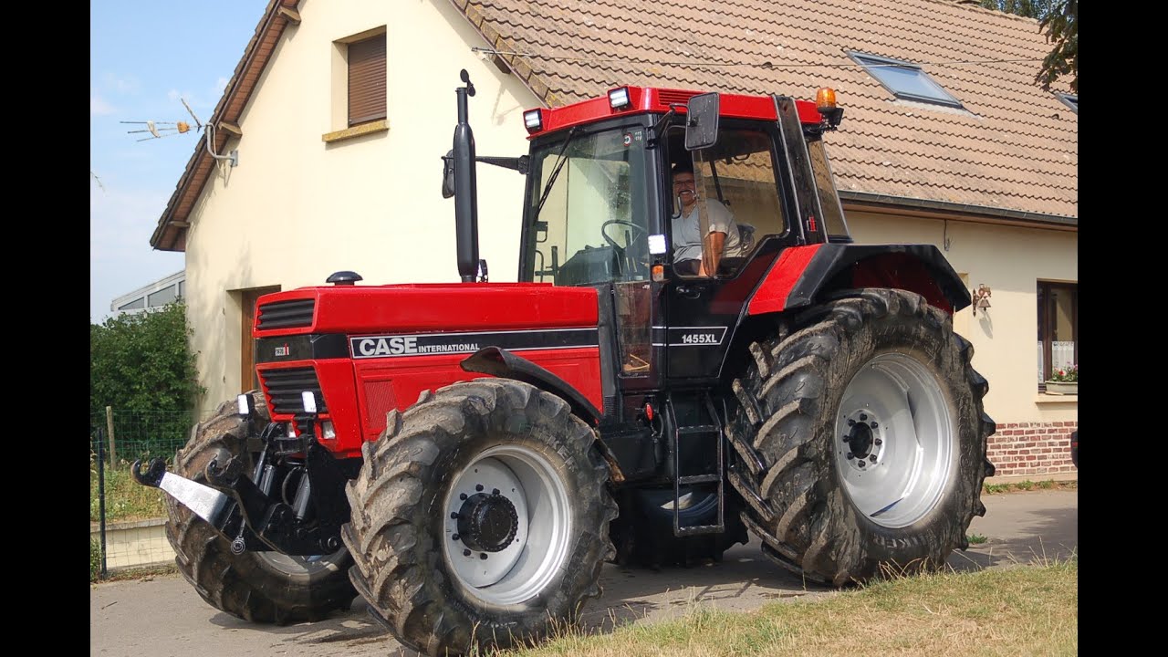 rénovation de notre case IH 1455 XL, après la réparation, la peinture !!