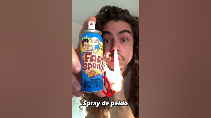 Spray de peido!