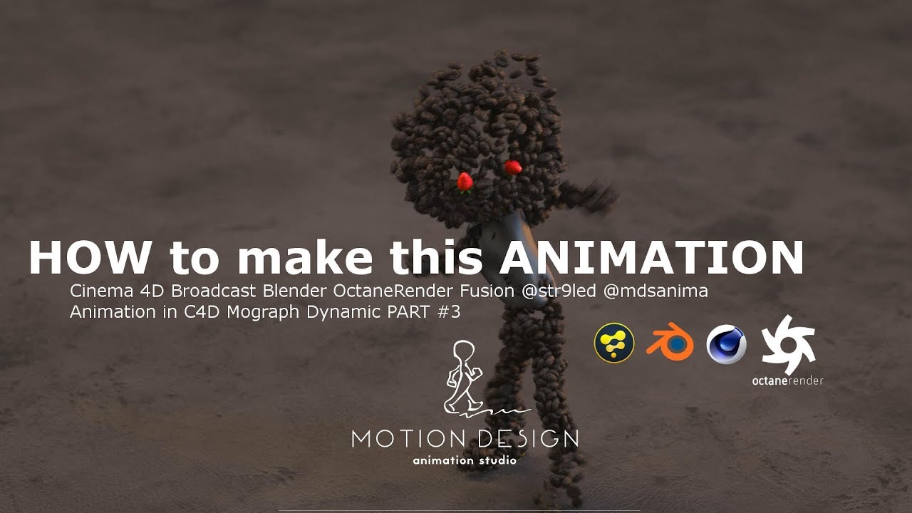Dynamic Motion Mograph How to make ANIMATION in C4D Mograph Dynamic PART #3 - CINEMA 4D ...