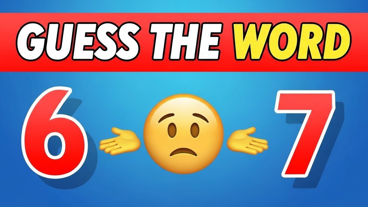 Guess The WORD By Emojis? 🤔❓ Emoji Quiz Challenge 2026
