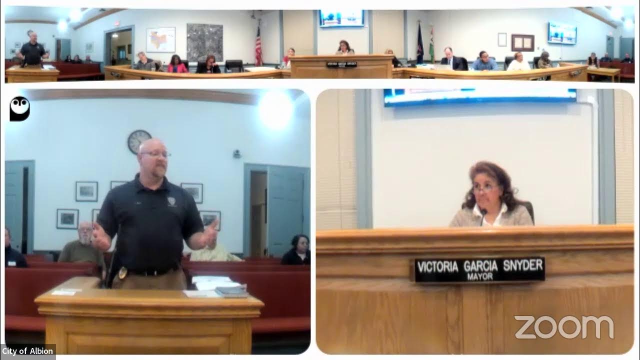 Albion, MI City Council Study Session February 6, 2023 YouTube