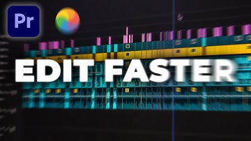 How to Edit 10x FASTER in Premiere Pro 2025