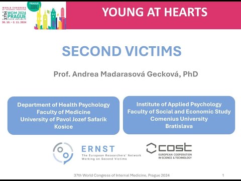 Second victim phenomenon WCIM Prague 2024
