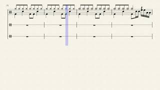 Neon Trees - Animal (Drum Sheet Music)