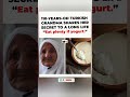 110-Year-Old Turkish Grandma Reveals Her Secret To A Long Life — Yogurt 😳🥄#shorts