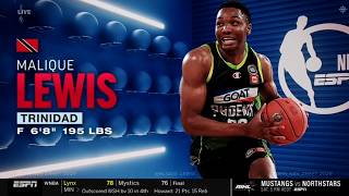 T&T Forward Malique Lewis Selected In 2026 NBA Draft