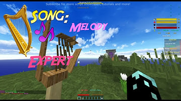 Macro Mod Hypixel Melodys Harp Script Showcase! ALL SONGS! 100 PERFECT!