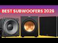 Best Subwoofers 2026 | Top Picks for Deep Bass, Home Theater &amp; Music Lovers