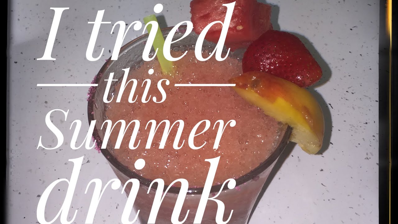 How I made the best cocktail/How to make your own cocktail YouTube