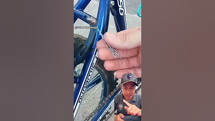 Frayed Bike Cable Fix #tips  #shorts #tipsandtricks #yt