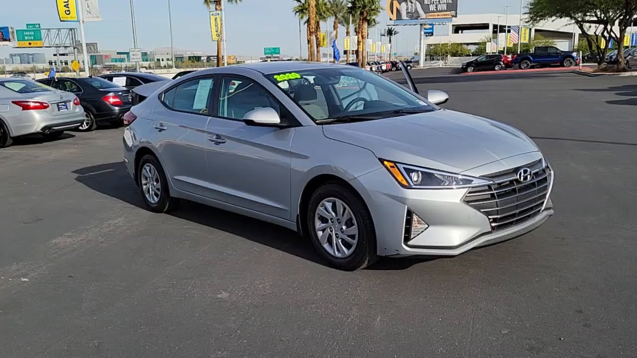 2020 HYUNDAI ELANTRA Las Vegas, Henderson, Boulder City, Willow Branch ...