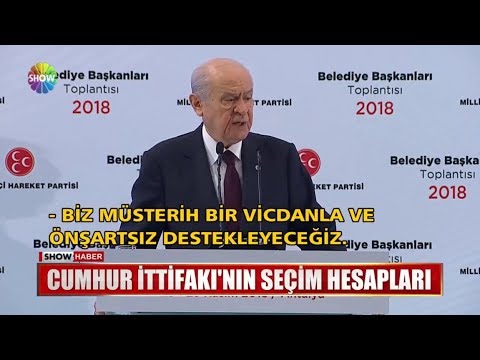 Cumhur İttifakı'nın Seçim Hesapları