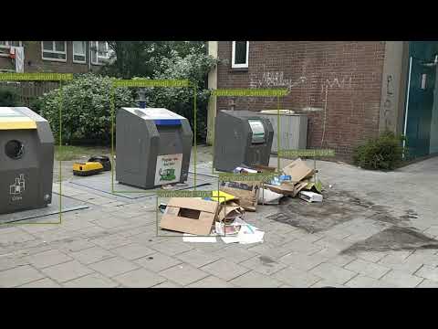 Garbage object detection Amsterdam