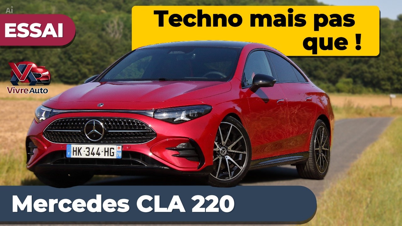 ESSAI Mercedes CLA 220 (2026) : Que vaut le nouveau moteur hybride au quotidien ?