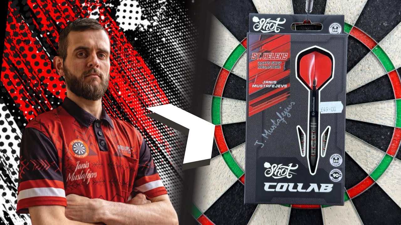 JANIS MUSTAFEJEVS SHOT COLLAB DARTS!!