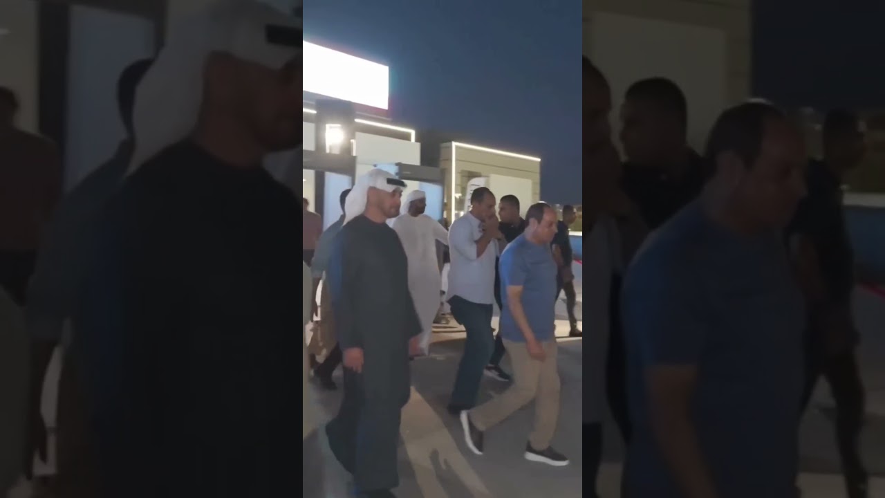 Sheikh Mohammed and Egypt’s President. Building a Stronger Arab Future 