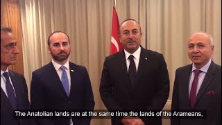 Mevlut Cavusoglu, Minister of Foreign Affairs Turkey, Message to Aramean (Syriac) people