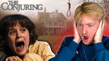 Watching *THE CONJURING* for the FIRST TIME and FREAKING out… (don’t judge me)