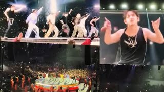 BTS Idol Choreo Instead of Parade in Sao Paulo Brazil at Arirang Concert