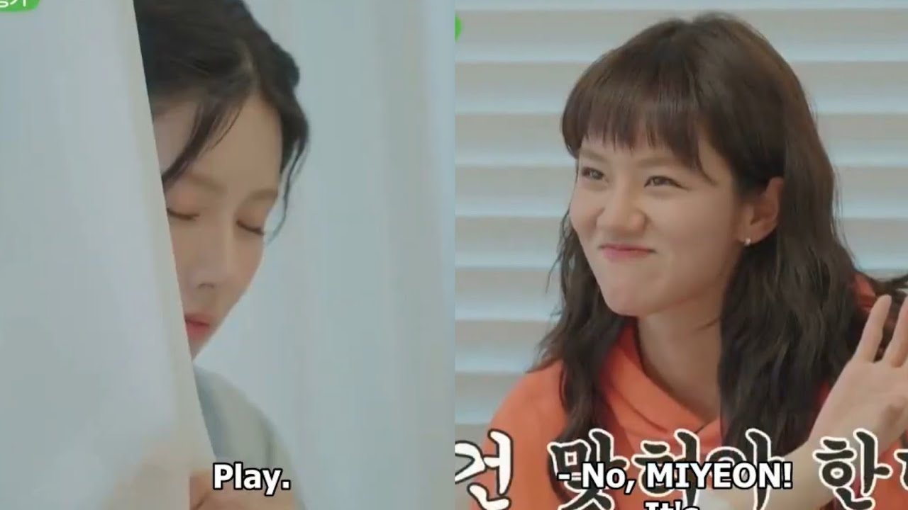 hyemileeyechaepa performs twinkle twinkle - girl's day because miyeon couldn't guess the answer