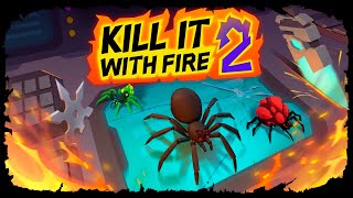 Арахнофобам выйти из чата ★ Kill It With Fire 2 ★ Прохождение