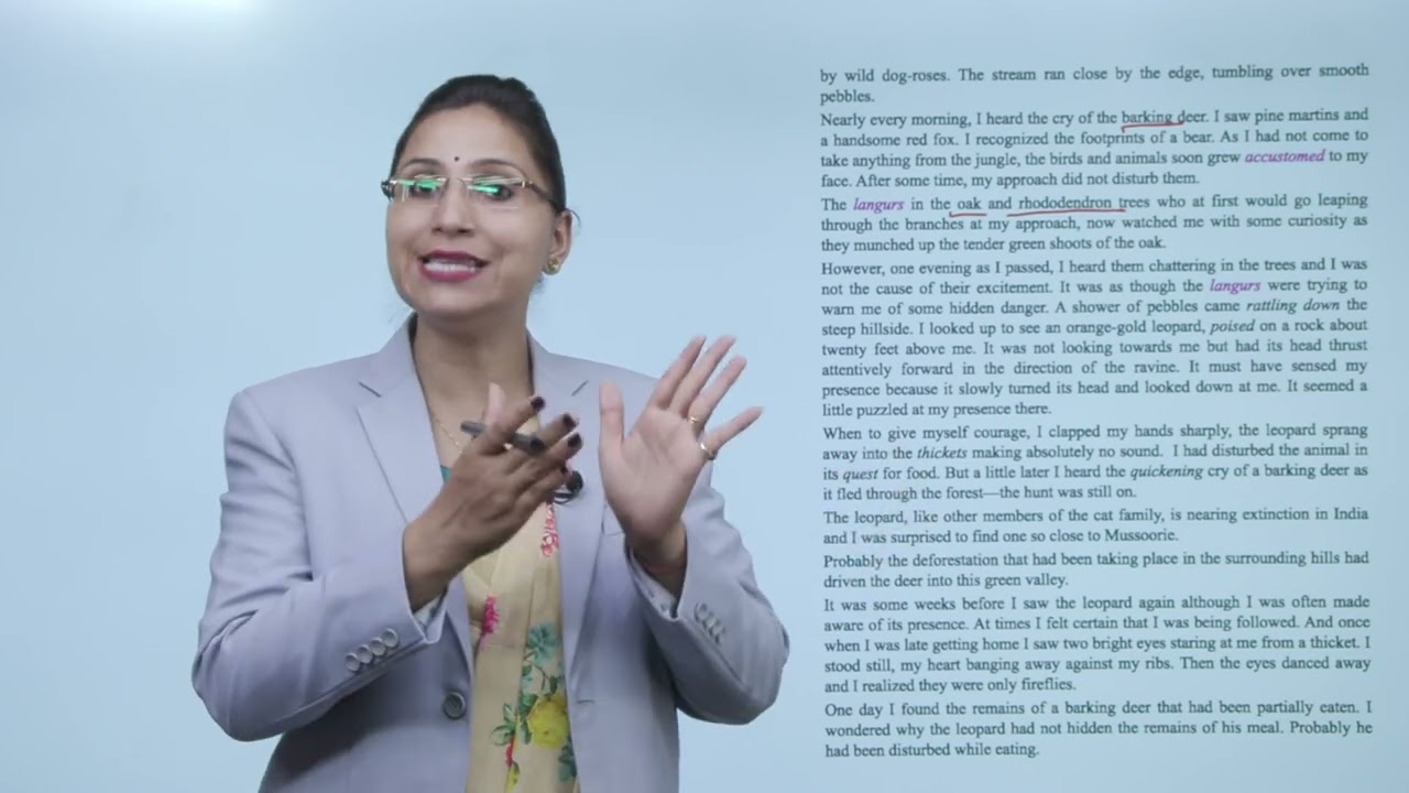 Ch 6 | Opal Books  | Roots English | Class 6 | No Room for a Leopard | For children