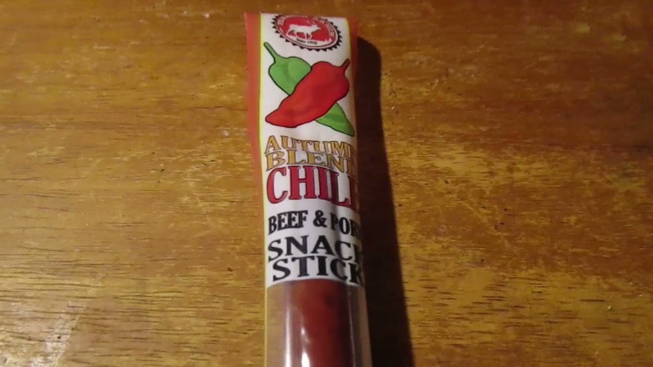 Pearson Ranch Autumn Chili Blend Beef & Pork Stick