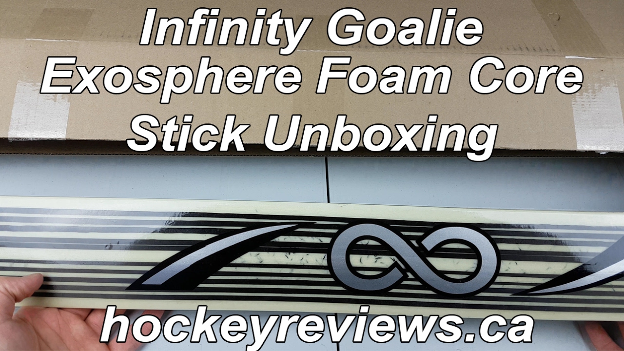 Infinity Exosphere Goalie Stick Unboxing