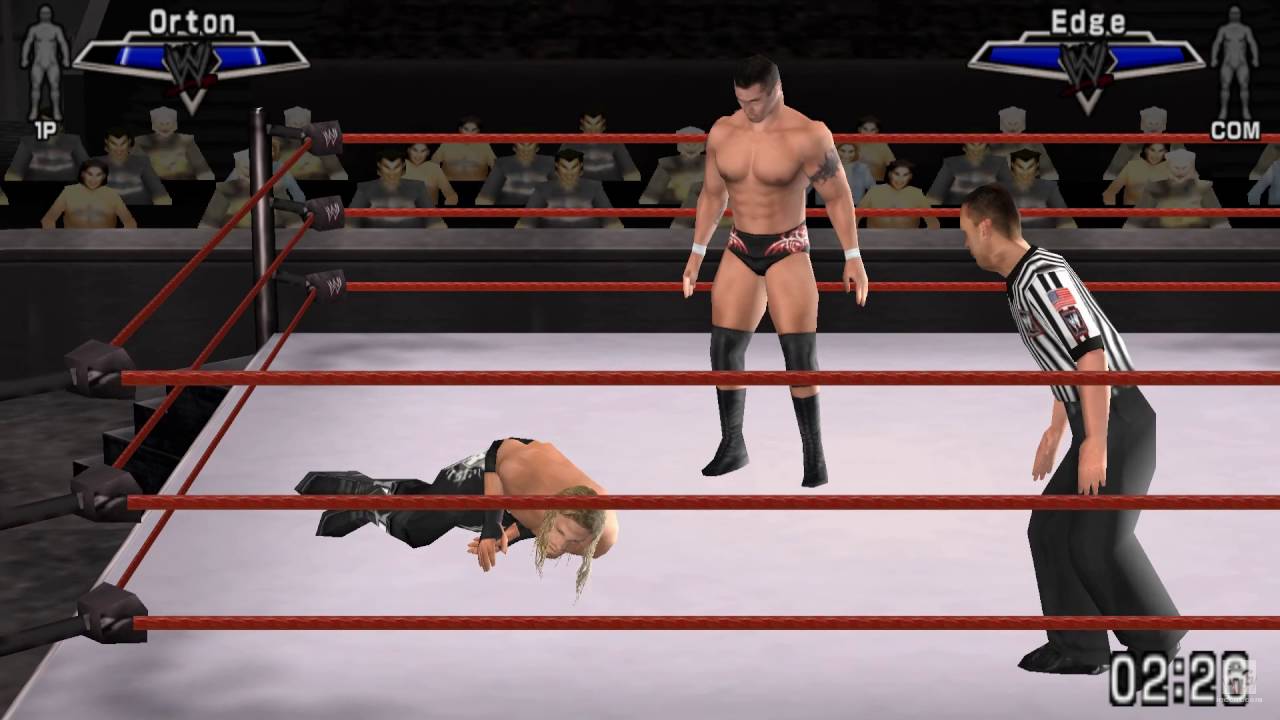 Wwe Smackdown Vs Raw 07 Psp Gameplay Hd Youtube