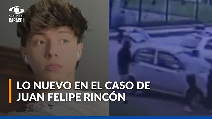 La nueva prueba en el caso por el crimen de Juan Felipe Rincón, EN VIVO