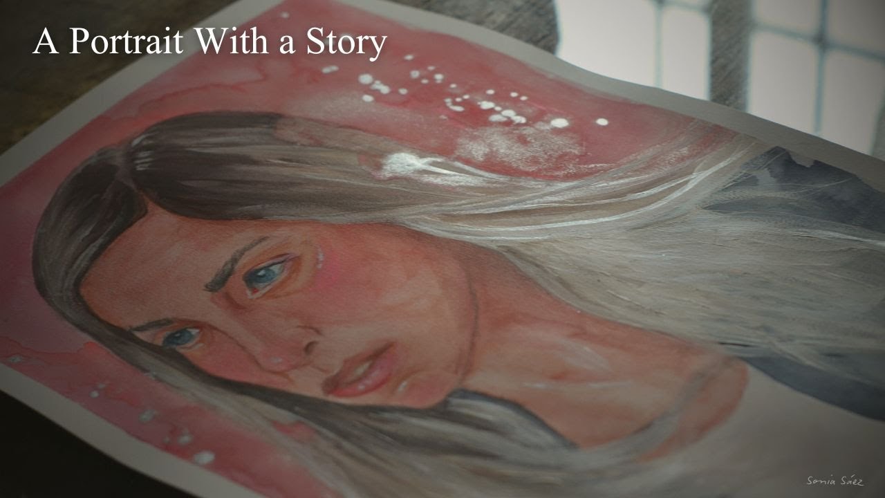Watercolor Portrait Painting | A Personal and Meaningful Process