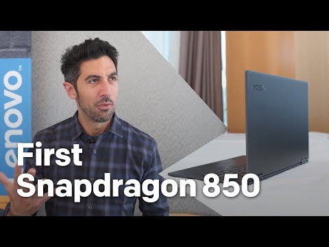 Lenovo Yoga C630 hands-on: First laptop with Snapdragon 850