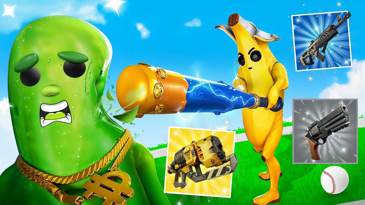 BASEBALL SCHLÄGER BATTLE um LOOT in Fortnite