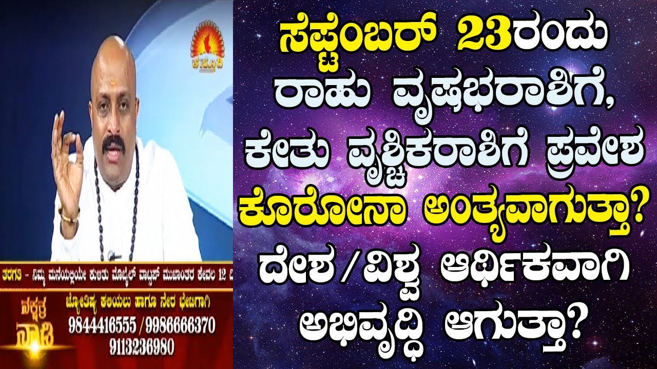 Rahu & Ketu Transit - Effects on India & World | Nakshatra Nadi by Dr. Dinesh Guruji | 28-08-2020
