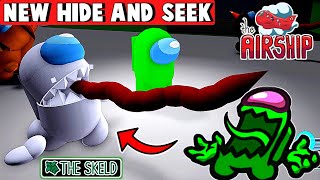 Among Us - Hide N Seek  - Only Hider Gameplay (Roblox) Part 385