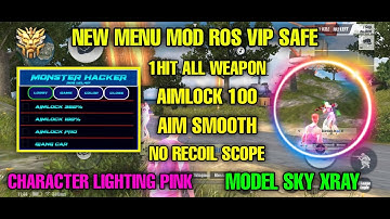 NEW UPDATE MENU MOD VIP ROS|ASSETS CAR SMALL|ASSETS SKY NIGHT|CHARACTER XRAY LIGHTNING|SAFE 100%