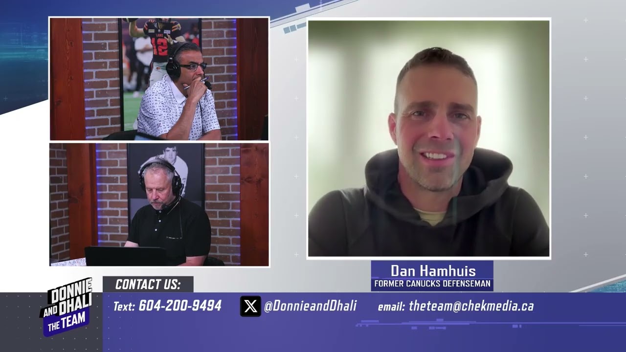 Dan Hamhuis on the BC Hockey Hall of Fame induction in July, looking back on his career and more