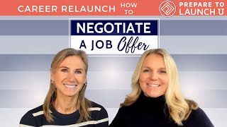 Negotiate A Job Offer