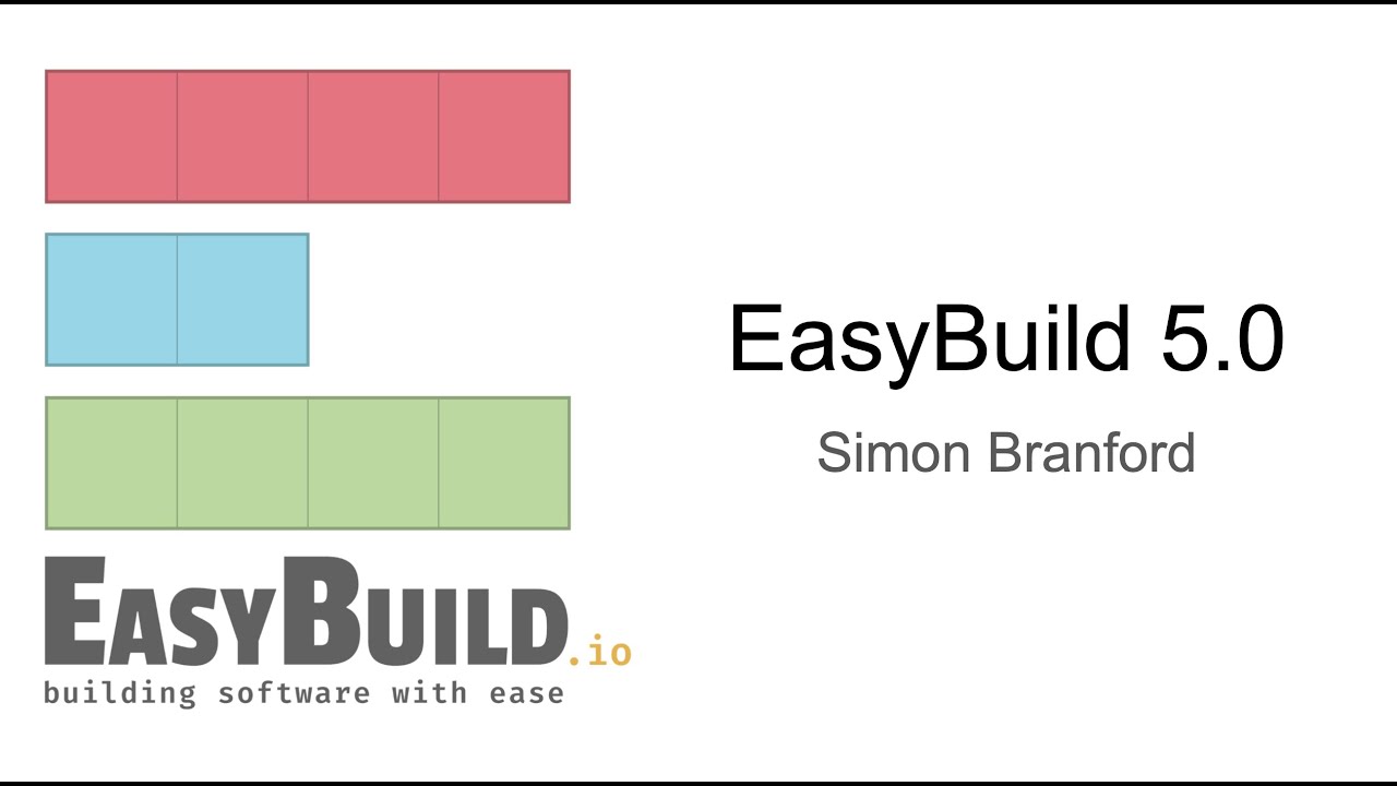 Easybuild EasyBuild 5.0 roadmap - YouTube