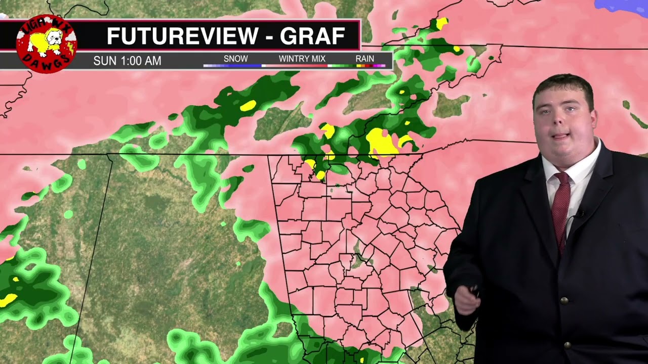 January 23rd Ice Storm North Georgia Weather Forecast