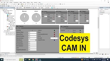 Codesys CamIn FC - motion control - simulation #plc #programming