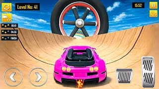 Безумные трюки на мега-трамплине, гонки по невозможным трассам 3D #00000001 - Геймплей на Android screenshot 3