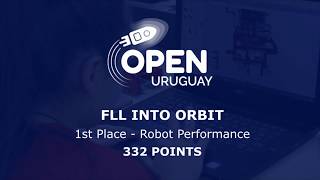 FLL INTO ORBIT - 332 POINTS Plan Ceibal International Open