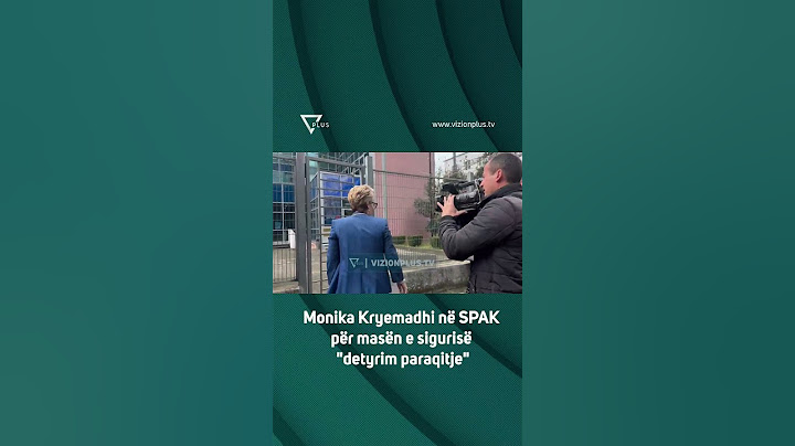 Monika Kryemadhi në SPAK për masën e sigurisë "detyrim paraqitje" - Vizion Plus