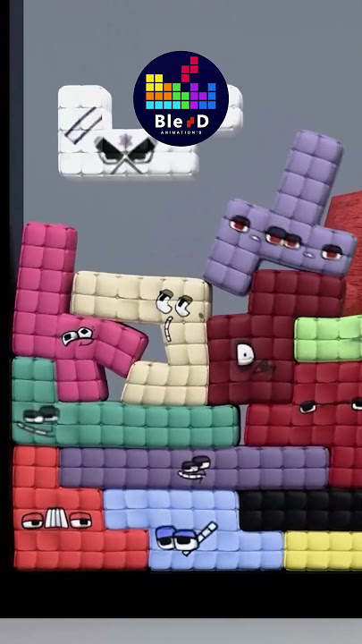 ALPHABET LORE BUT IN WRONG SHAPE #shorts #satisfying #games #alphabetlore #abcd