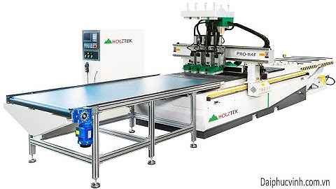 MÁY CNC NESTING 4 ĐẦU TẢI NẶNG PRO-R4F . HOLZTEK VẬN HÀNH THỰC TẾ