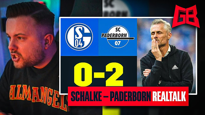 TOTALE BLAMAGE & TRAINER GEFEUERT 🙄  GamerBrother REALTALK über SCHALKE - PADERBORN..