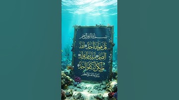 Surah Al Ikhlas #egzonibrahimi #سورة_الاخلاص #ikhlas #quran #nature #water #islamicprayer #jaidmeel