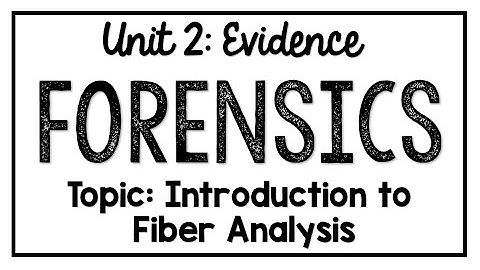 Forensics Lesson: Introduction to Fiber Analysis (updated)
