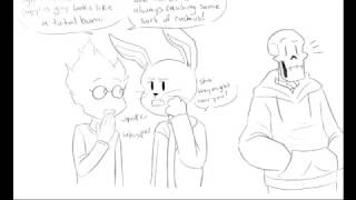 Swap Papyrus freaking out [Underswap Comic Dub]